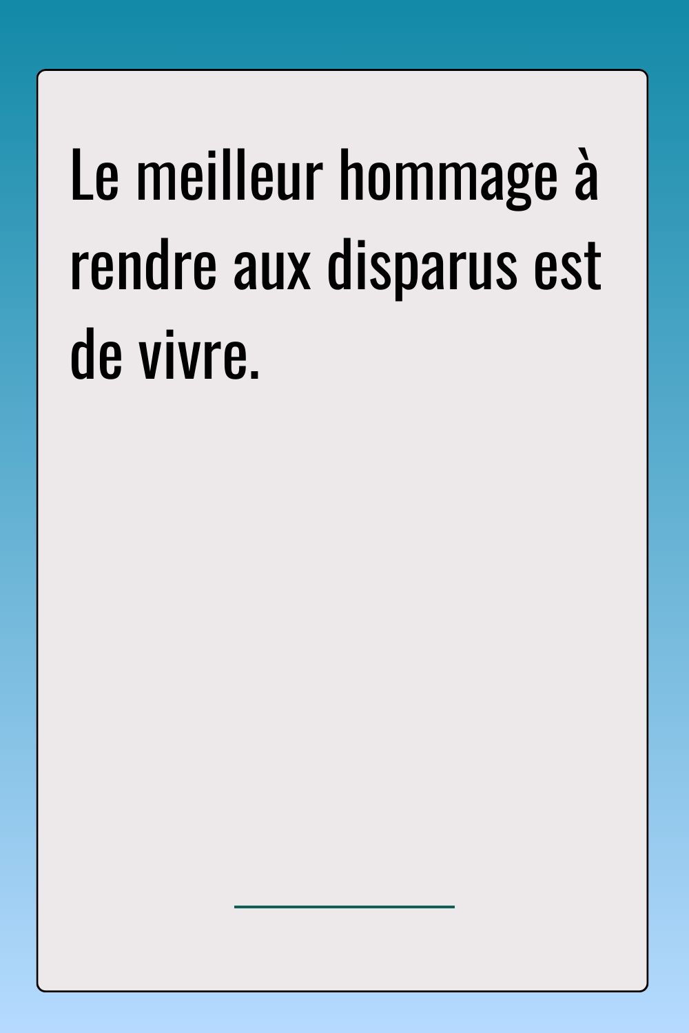 Image de citation