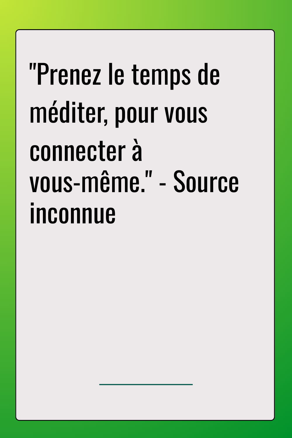 Image de citation