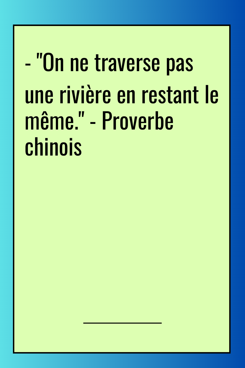 Image de citation