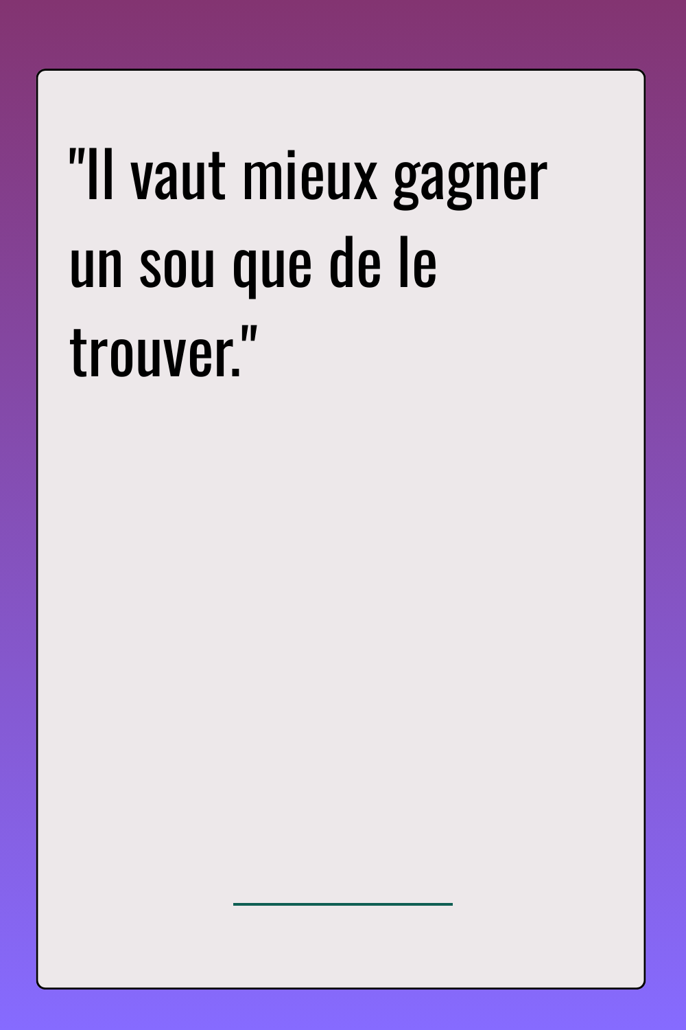 Image de citation
