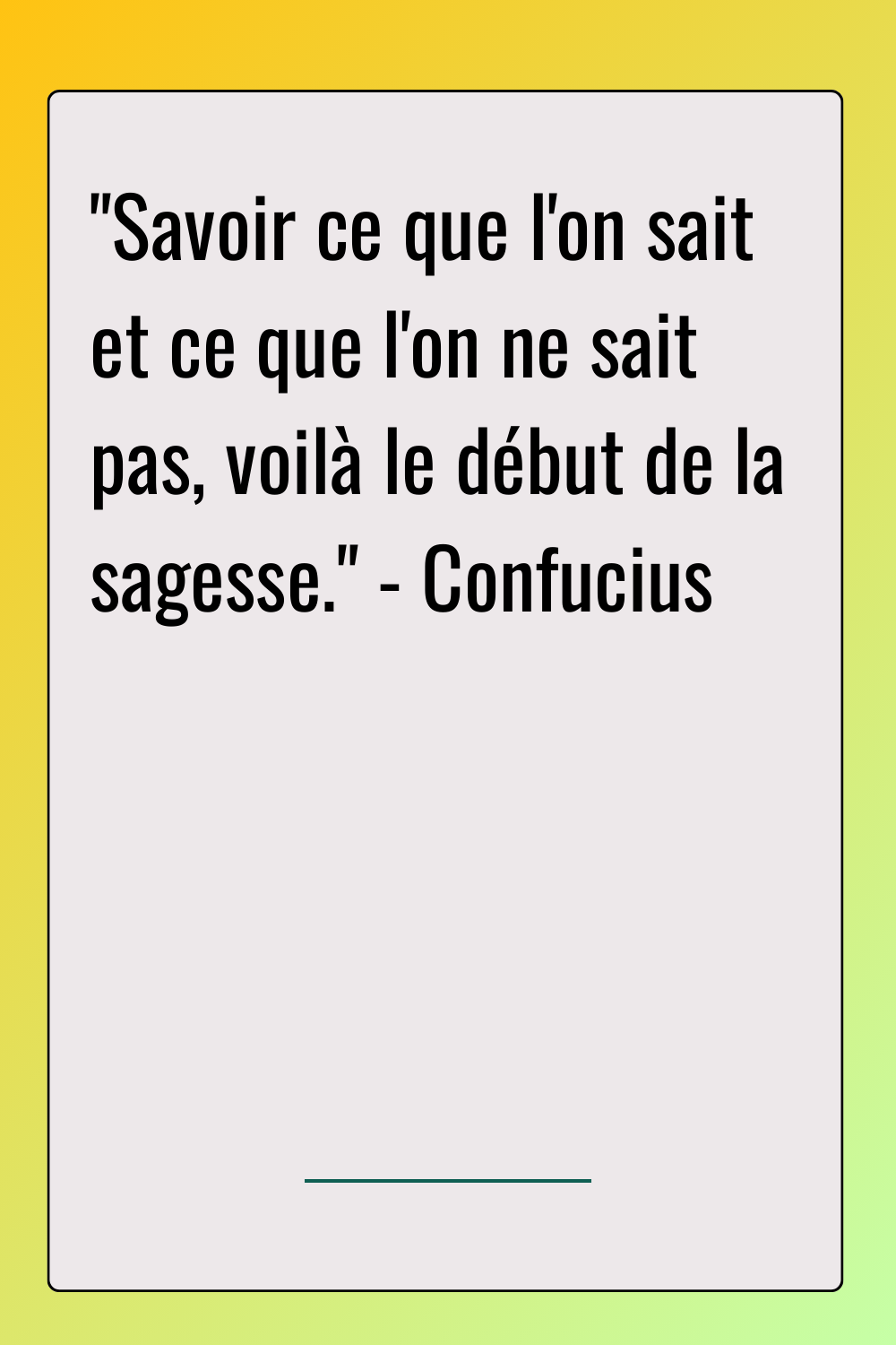 Image de citation