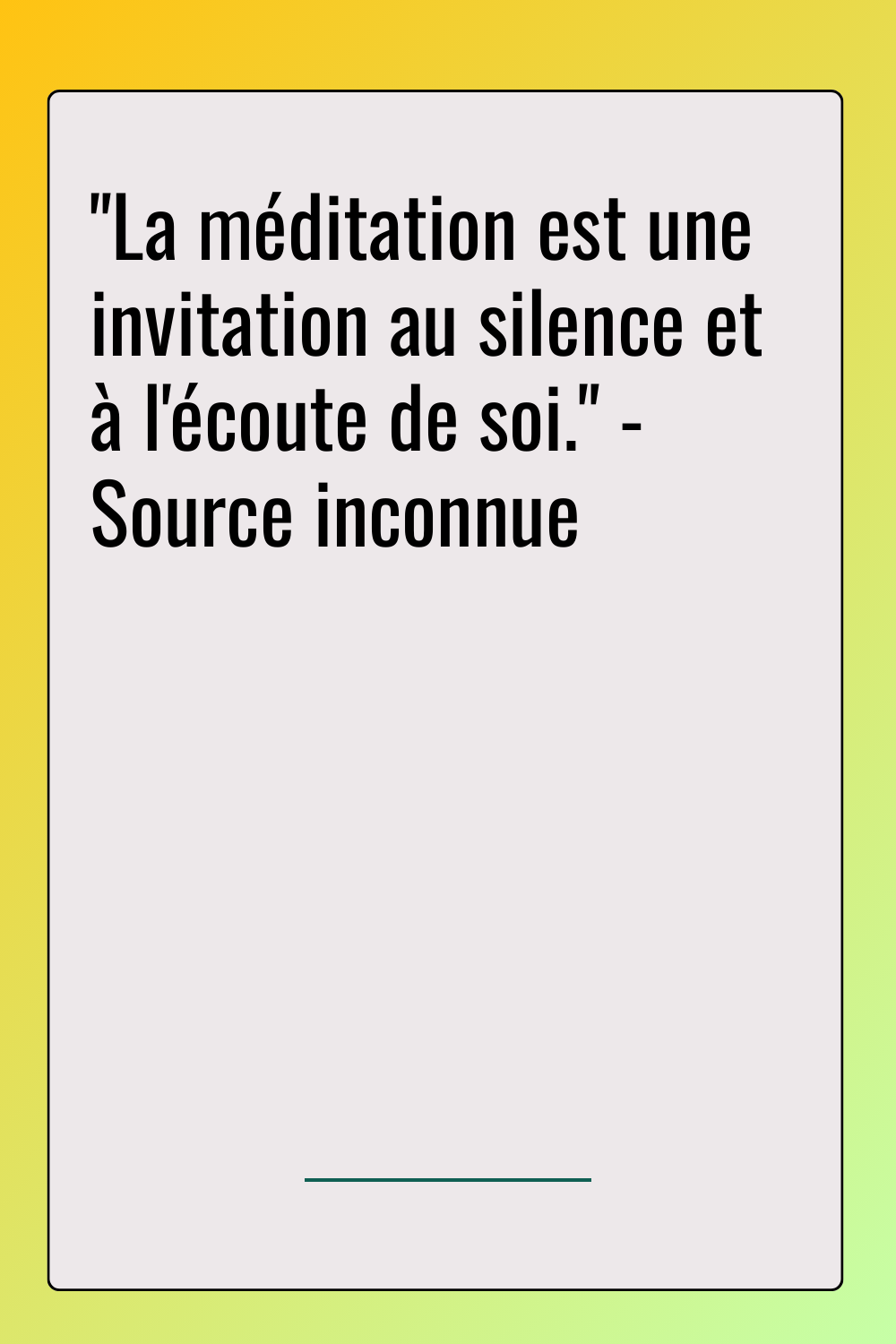 Image de citation