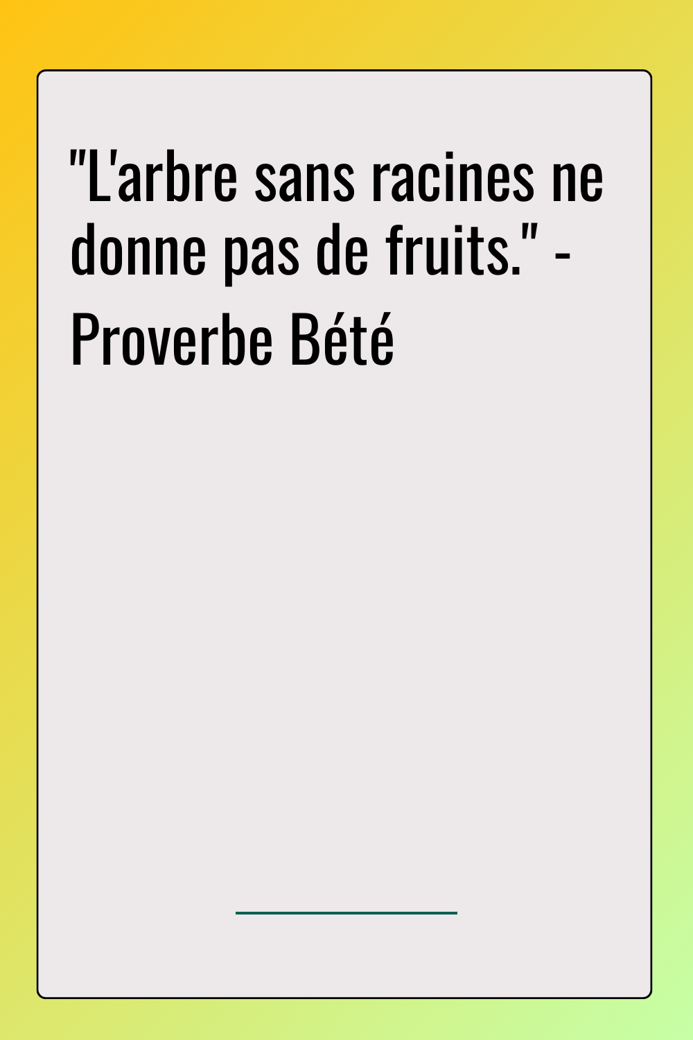 Image de citation