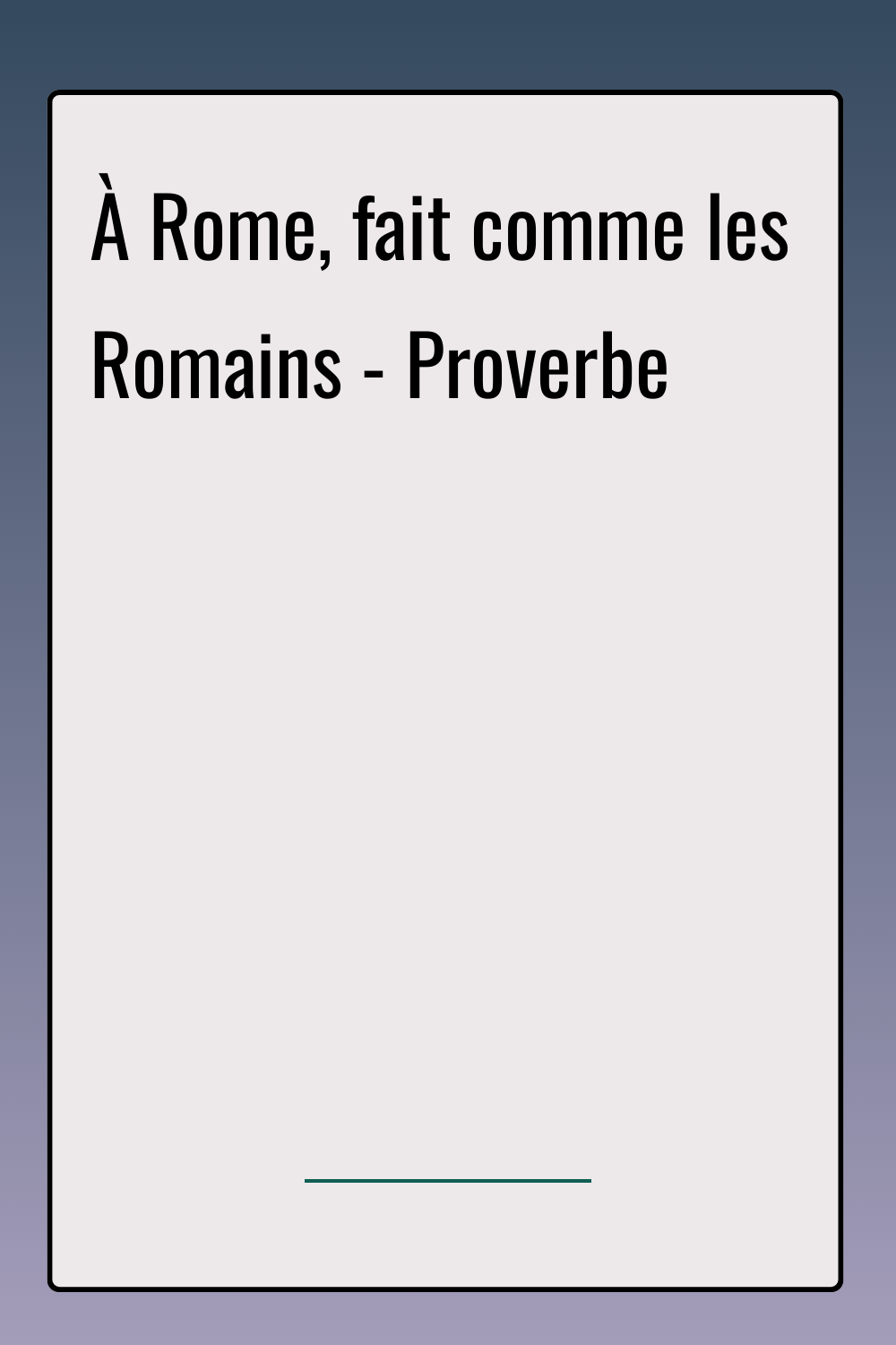 Image de citation