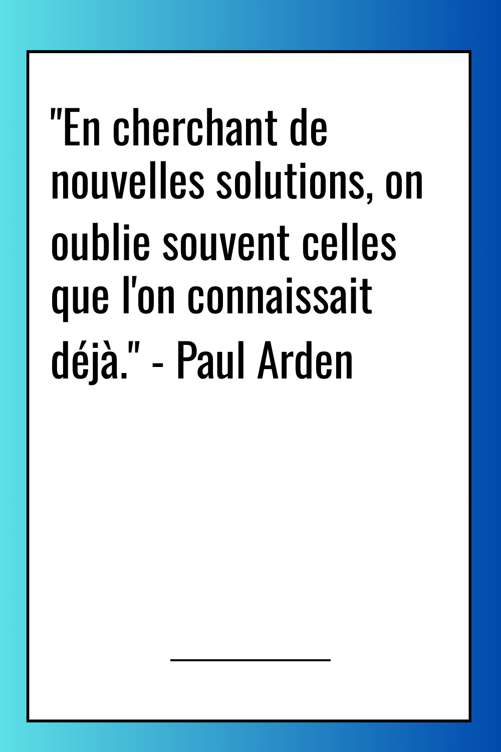Image de citation