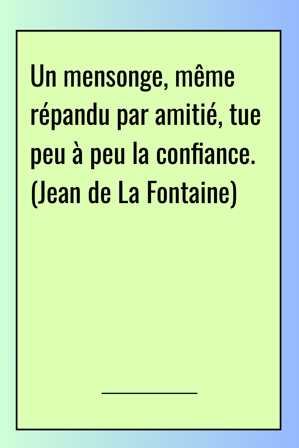 Image de citation