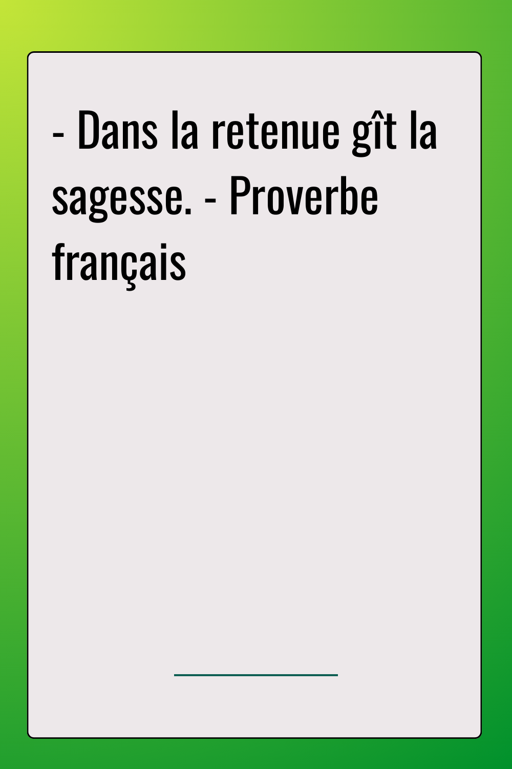 Image de citation