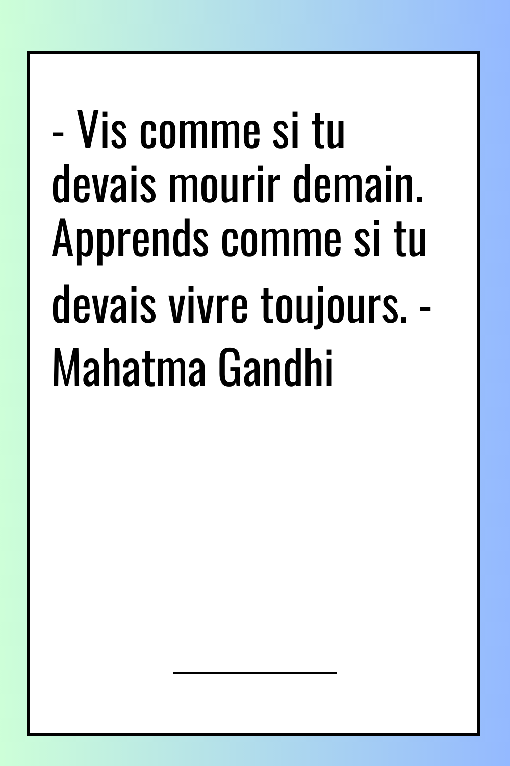 Image de citation