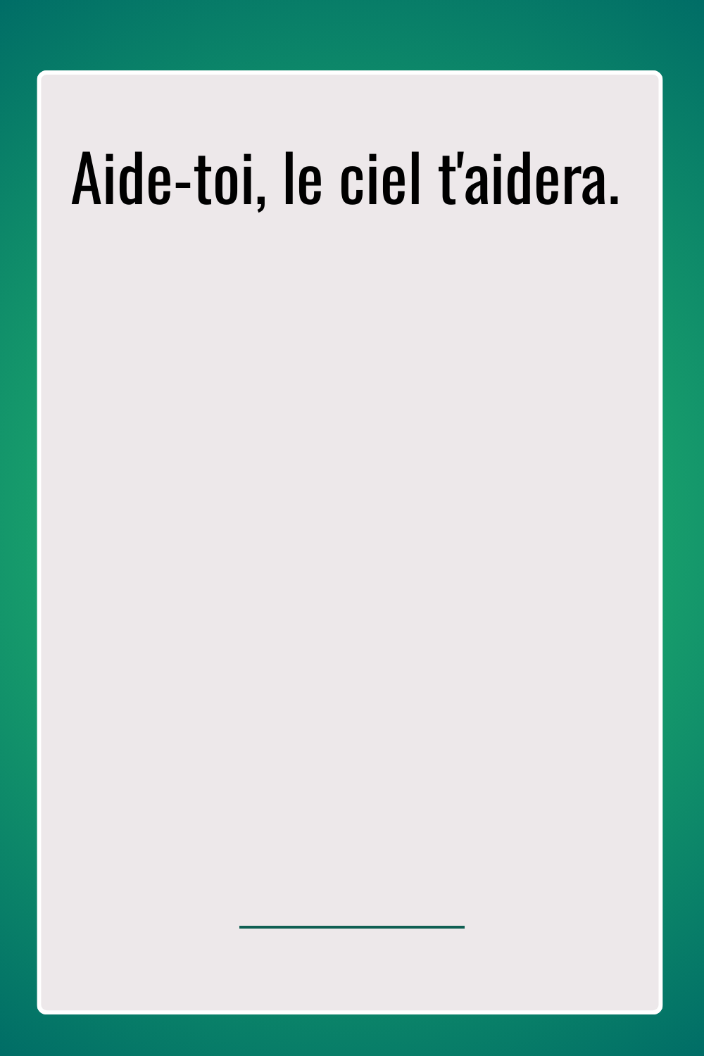 Image de citation