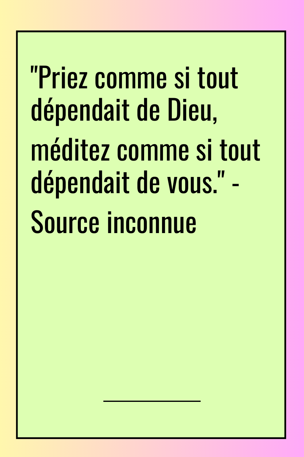 Image de citation