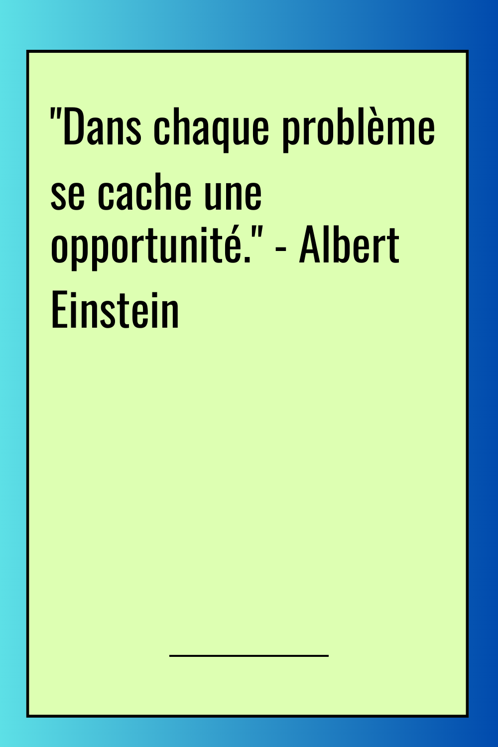Image de citation