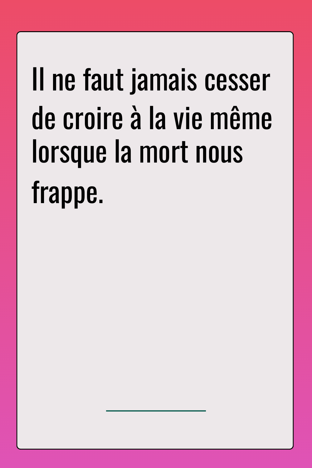 Image de citation