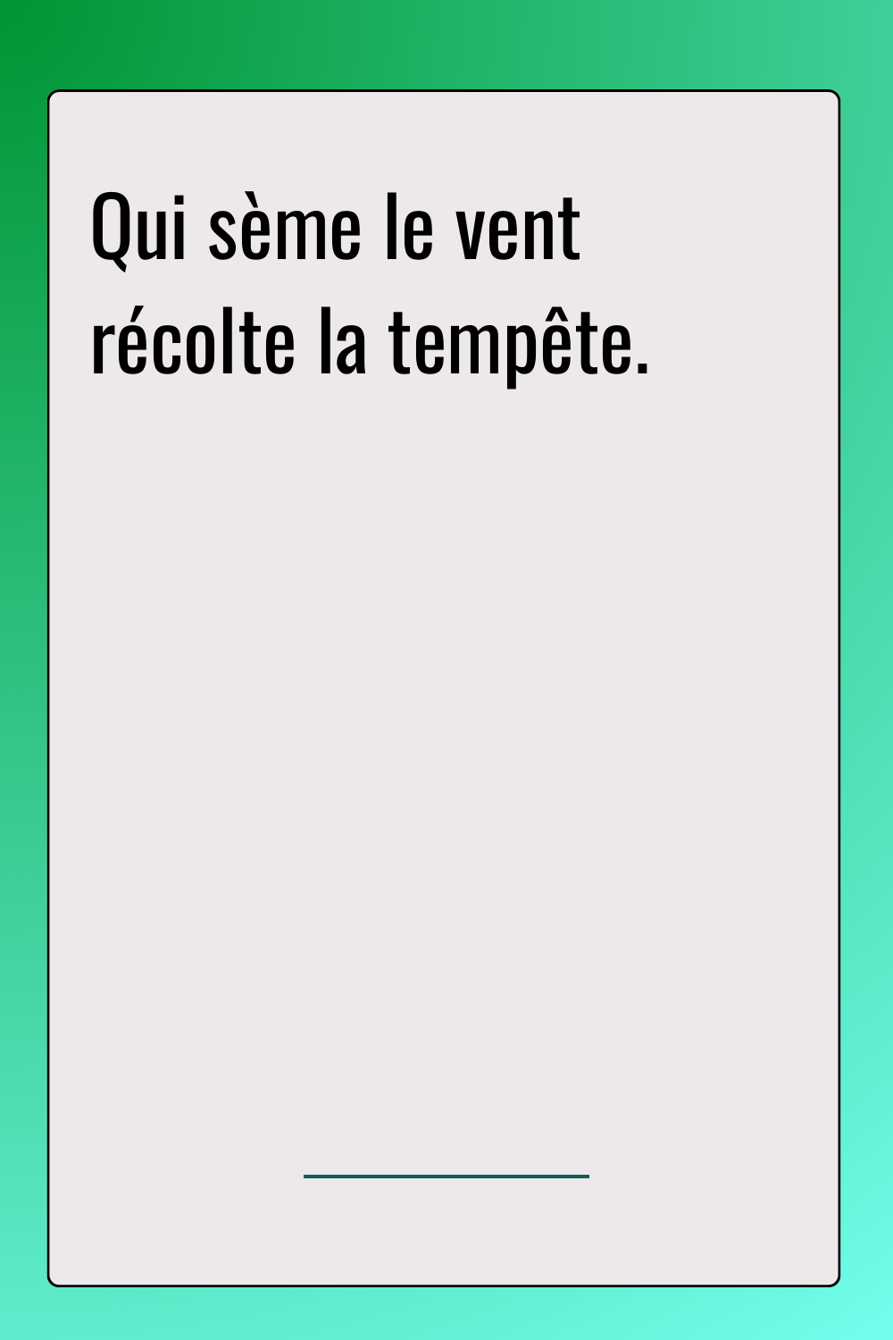 Image de citation