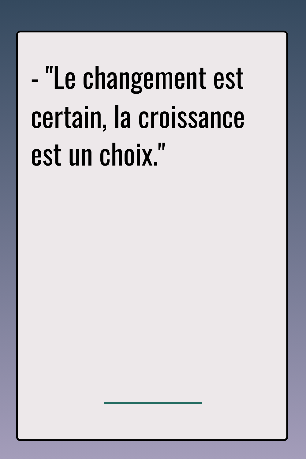Image de citation