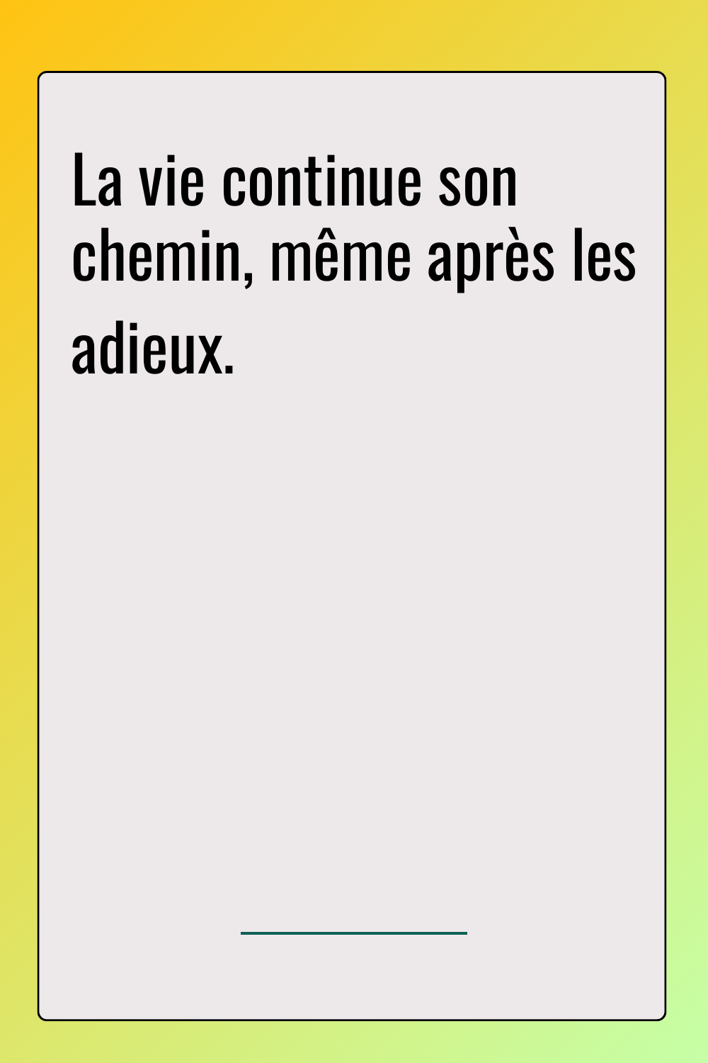 Image de citation