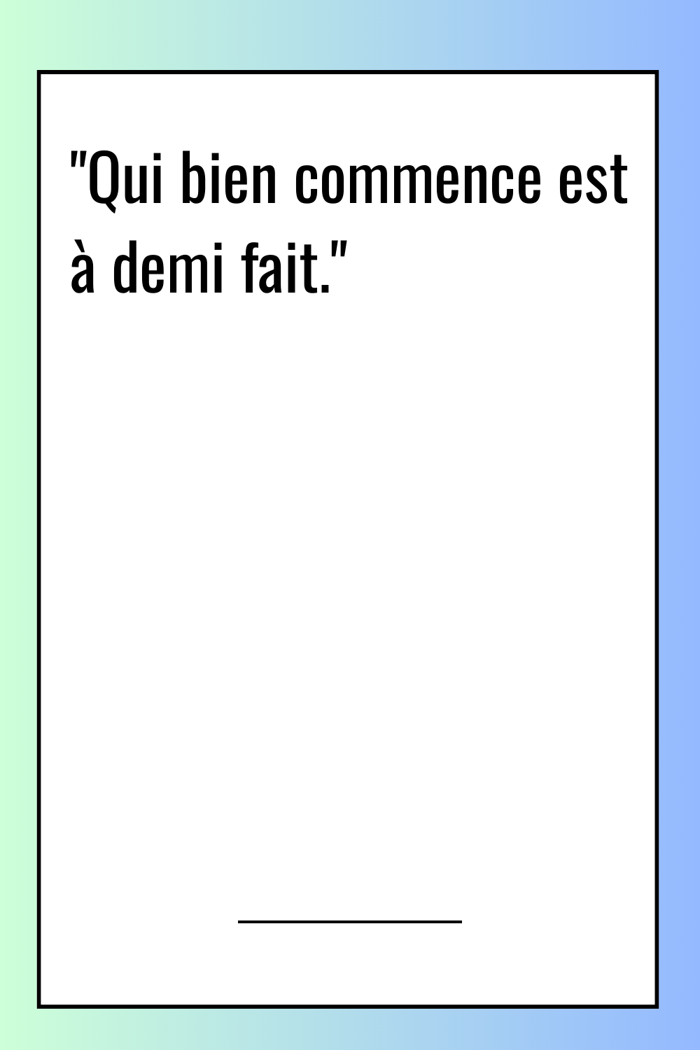 Image de citation