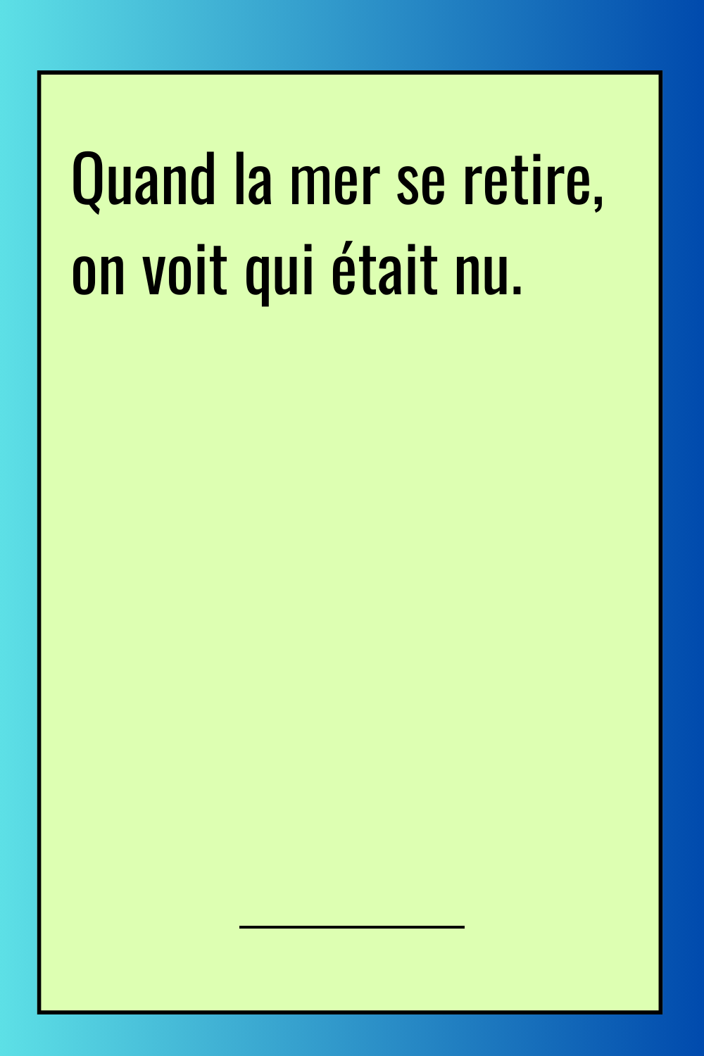 Image de citation
