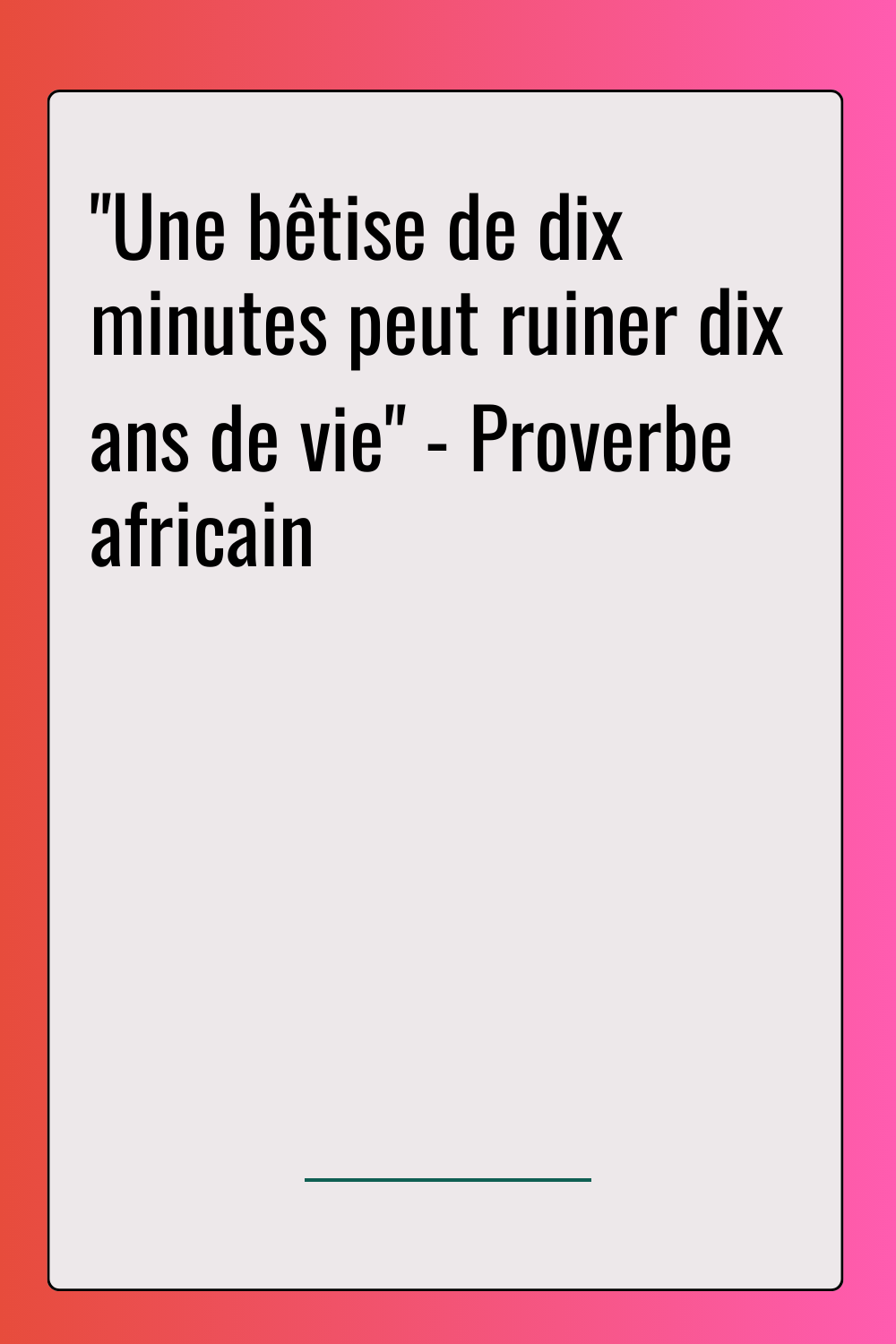 Image de citation