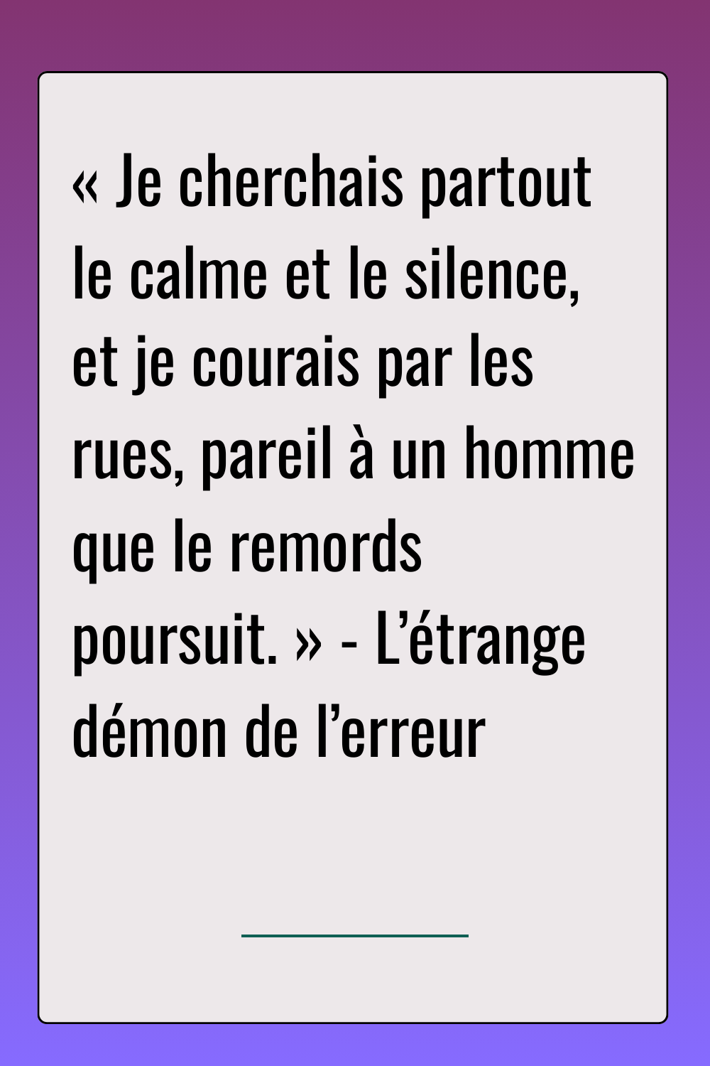 Image de citation