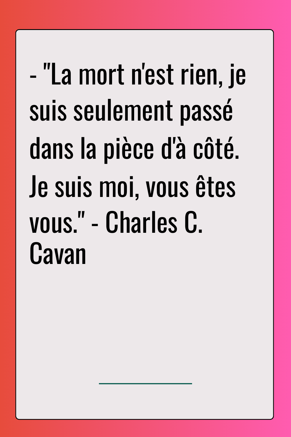 Image de citation