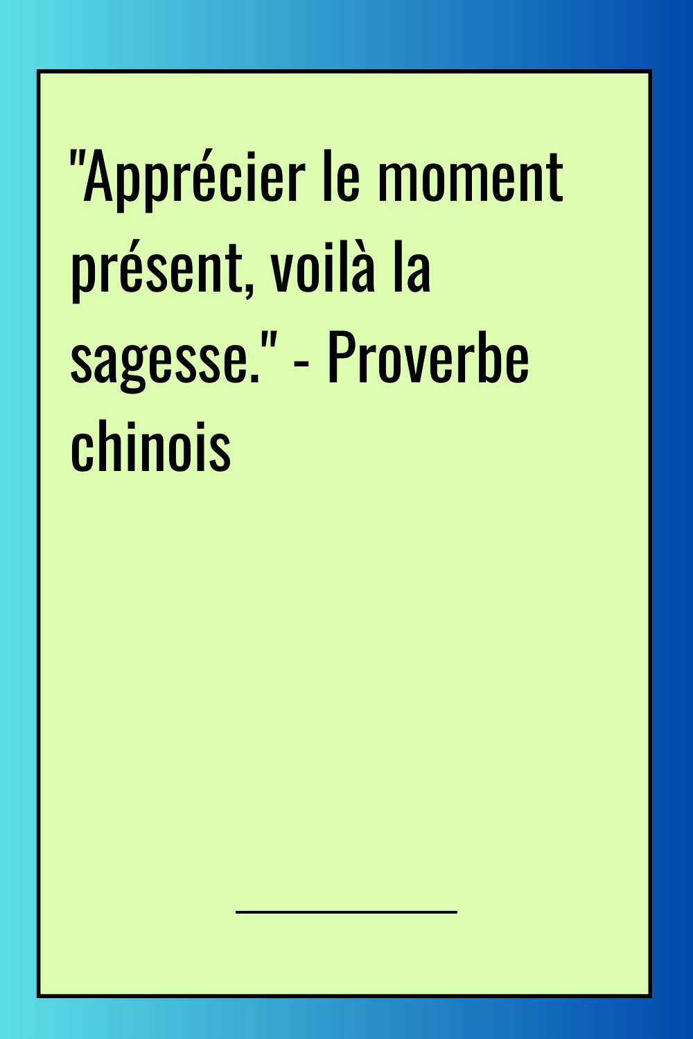 Image de citation