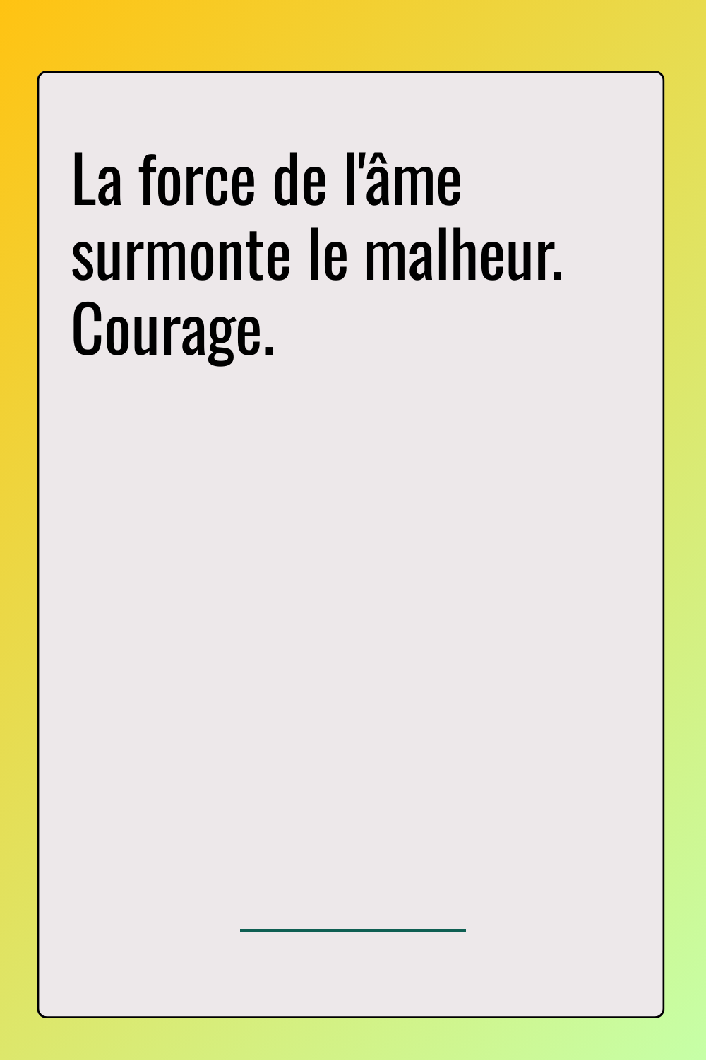 Image de citation