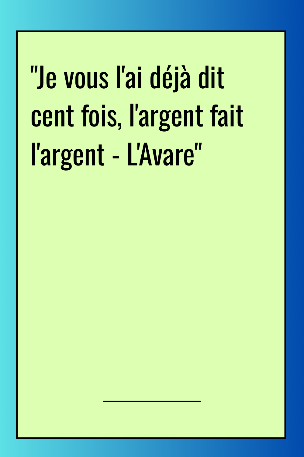 Image de citation