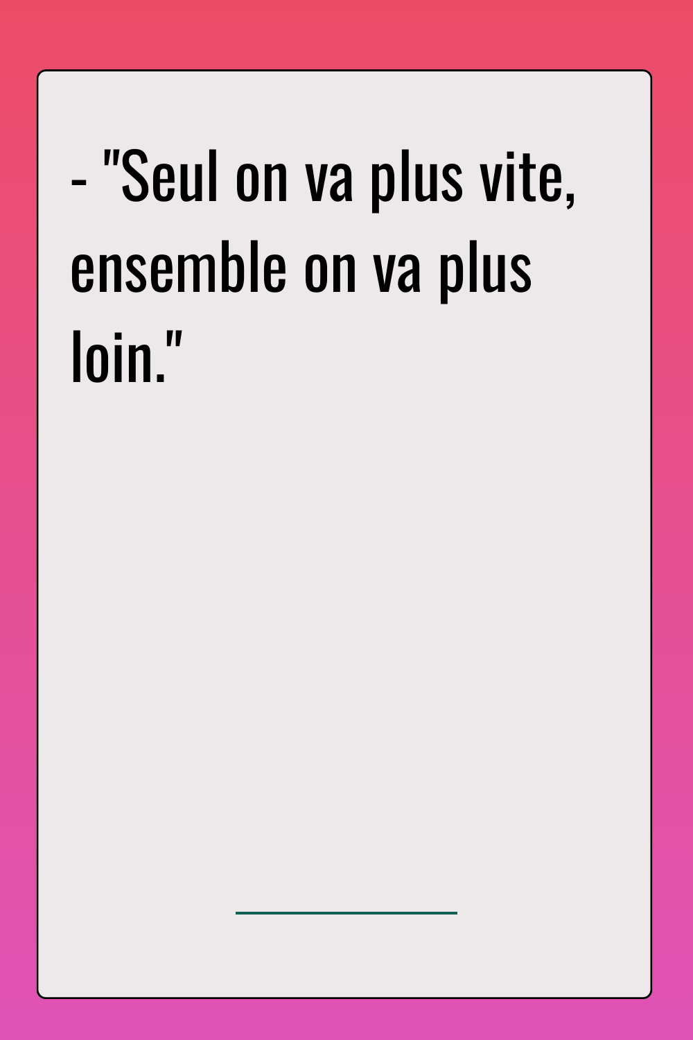 Image de citation