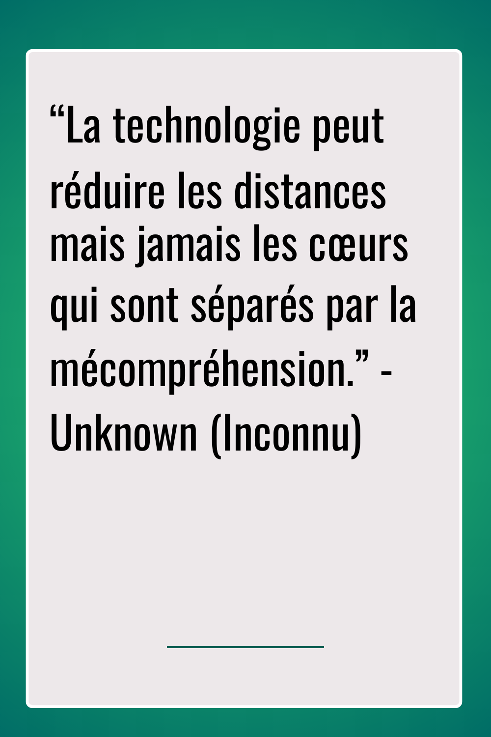 Image de citation