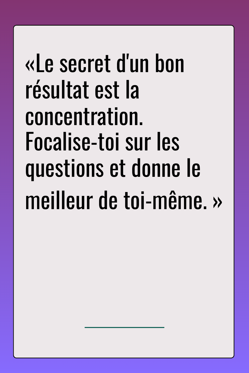 Image de citation