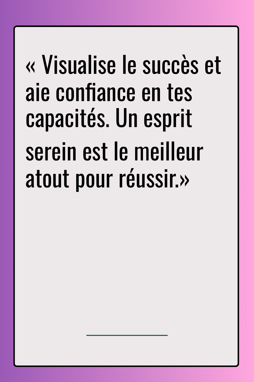 Image de citation