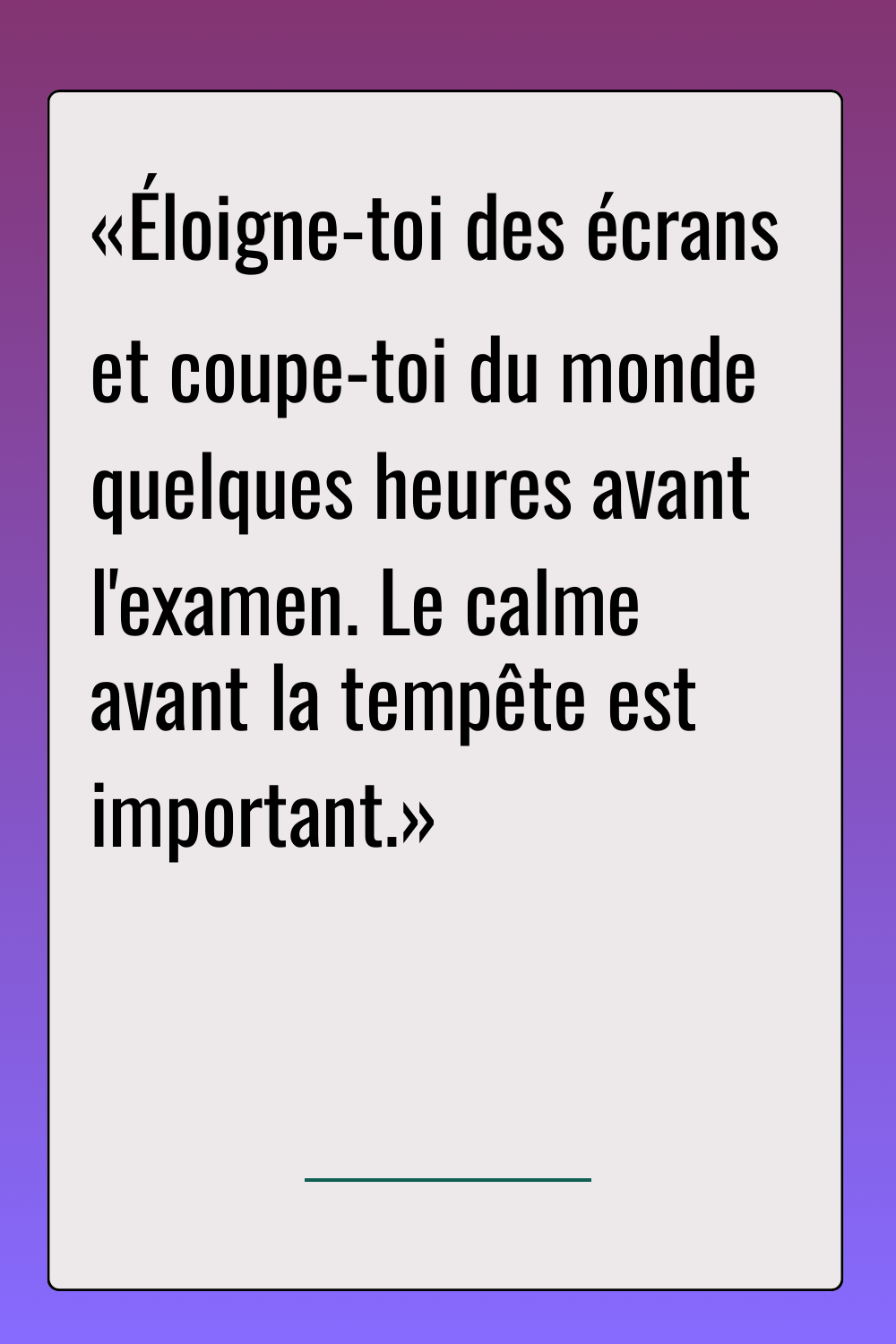 Image de citation