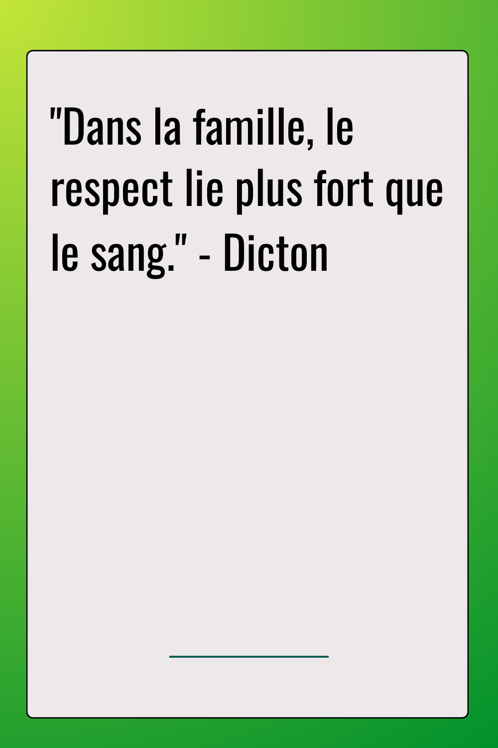 Image de citation