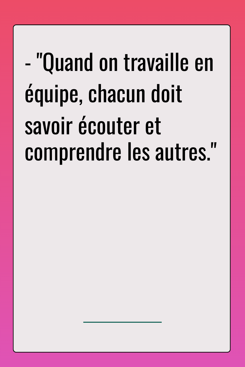 Image de citation