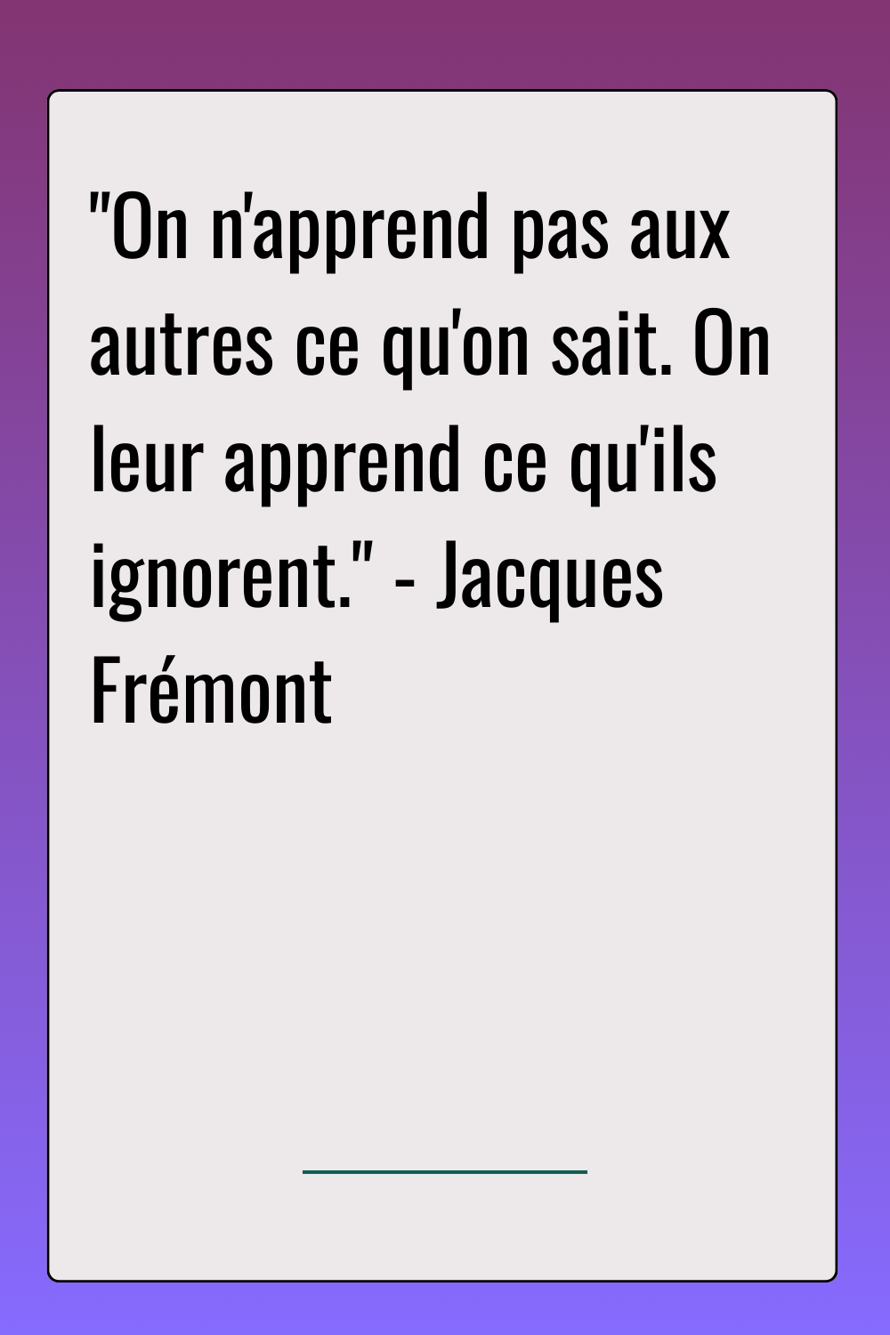 Image de citation