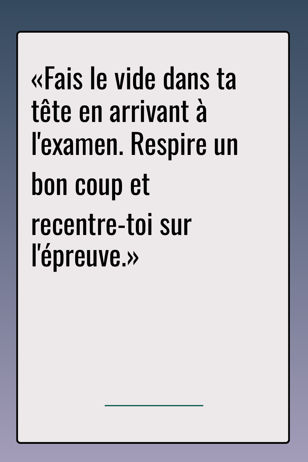 Image de citation