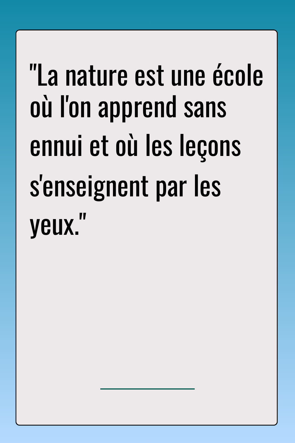 Image de citation
