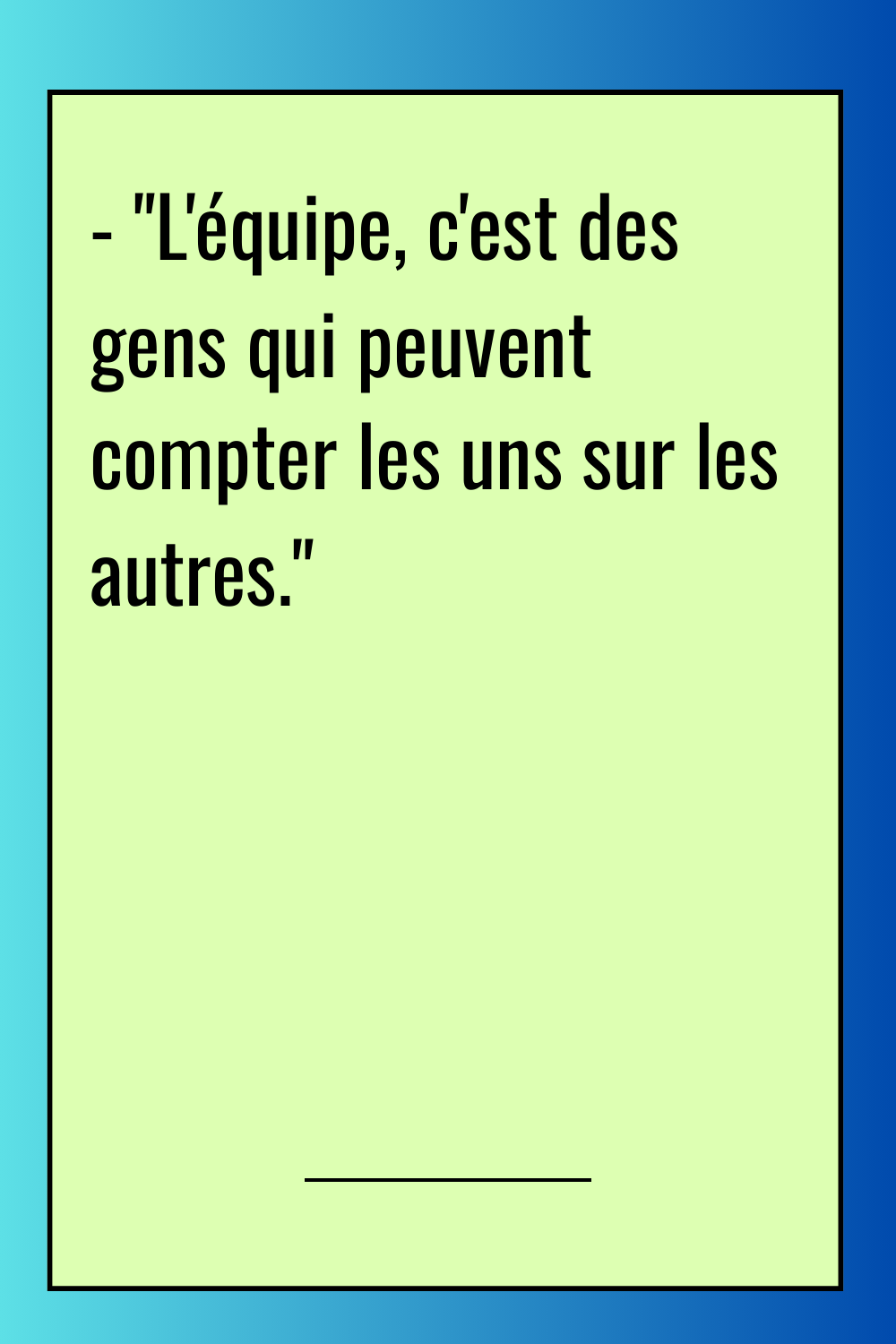 Image de citation
