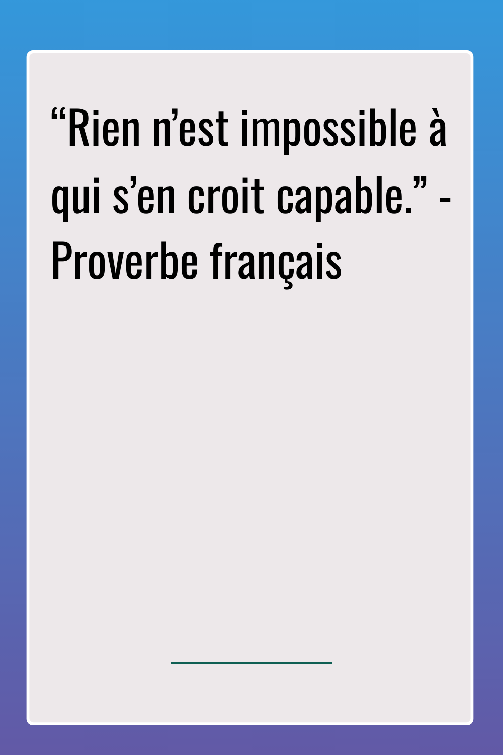 Image de citation