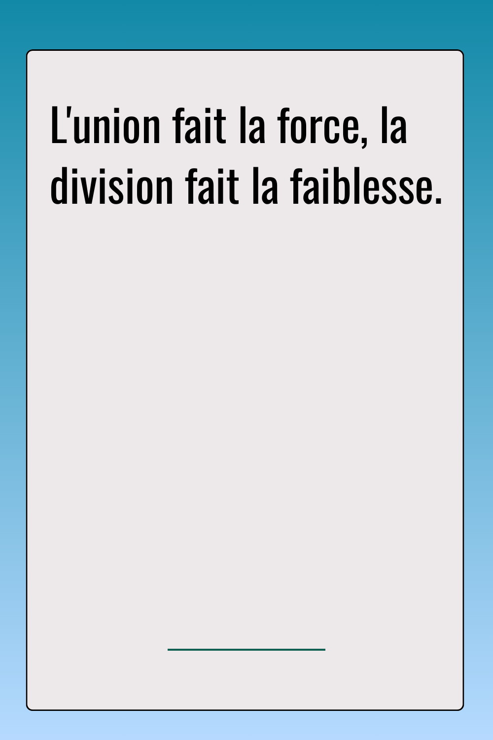 Image de citation