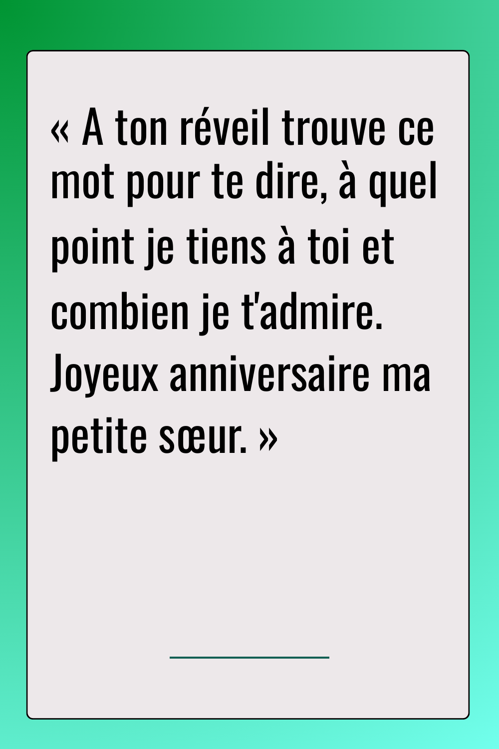 Image de citation