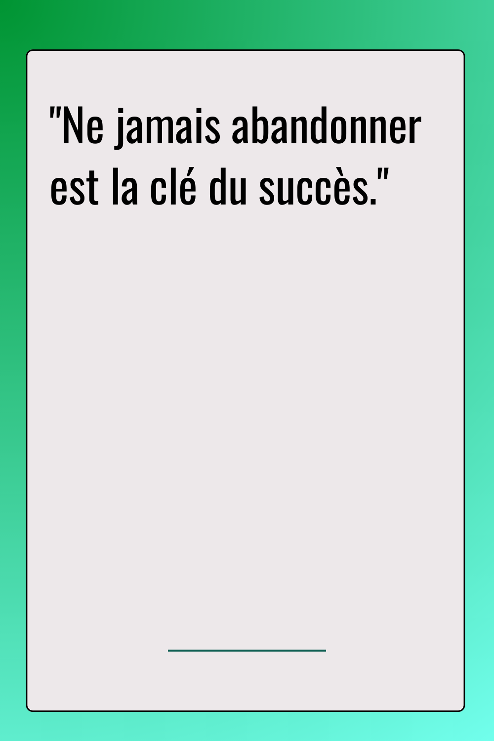 Image de citation