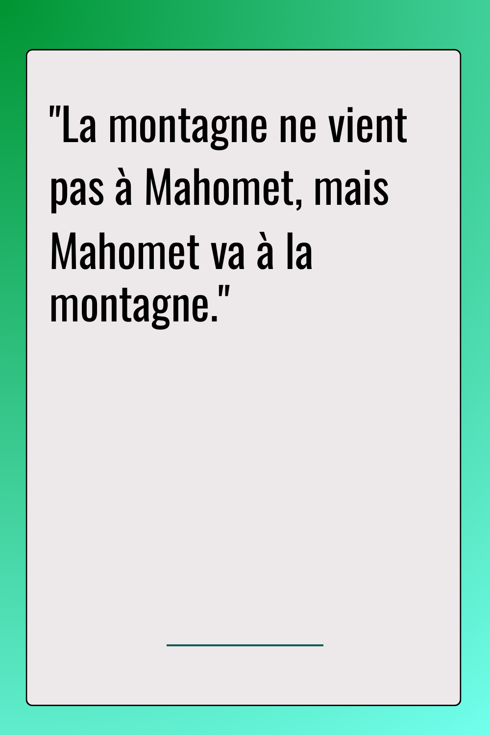 Image de citation
