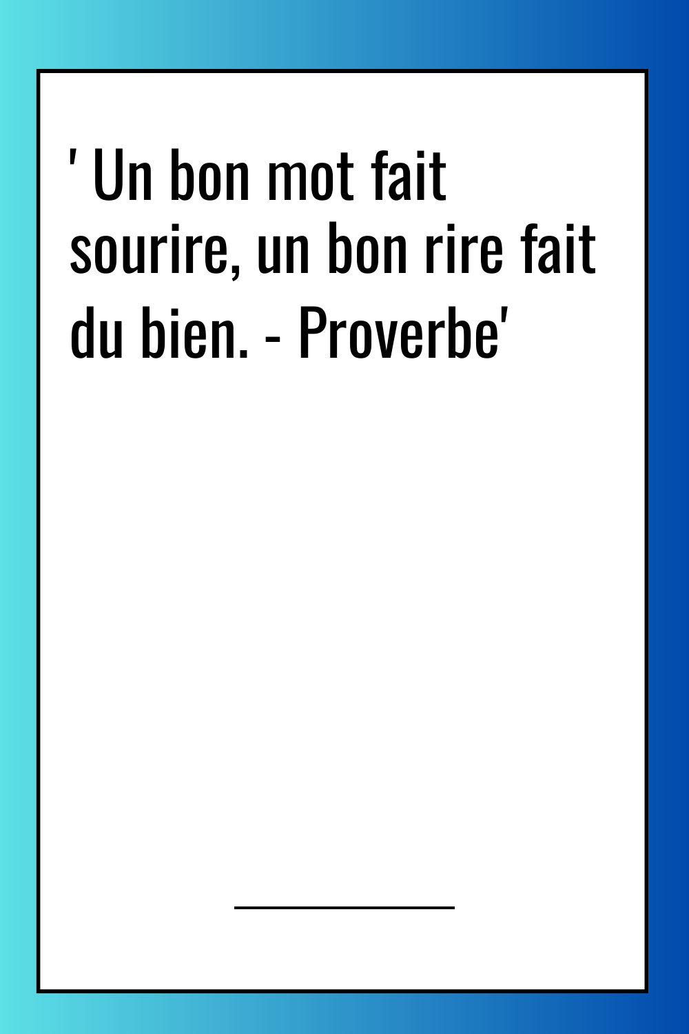 Image de citation