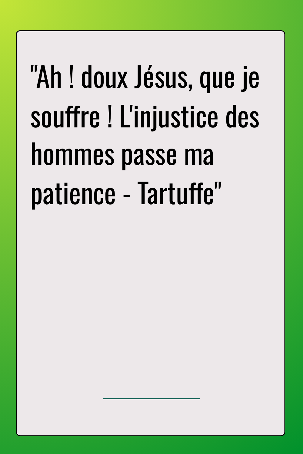 Image de citation