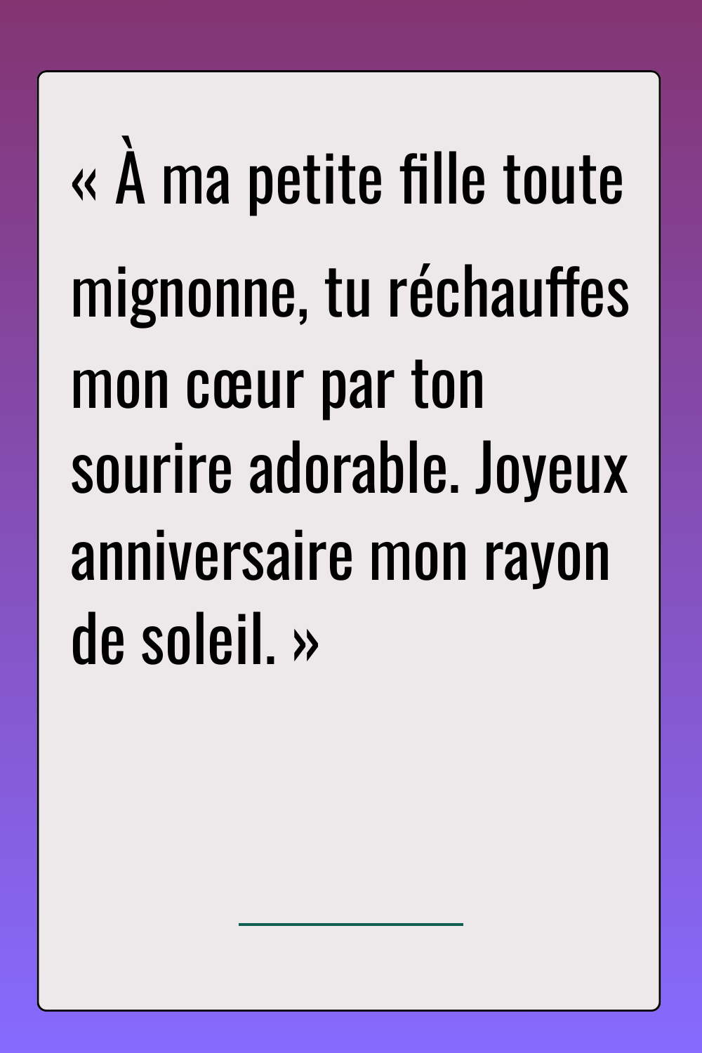 Image de citation