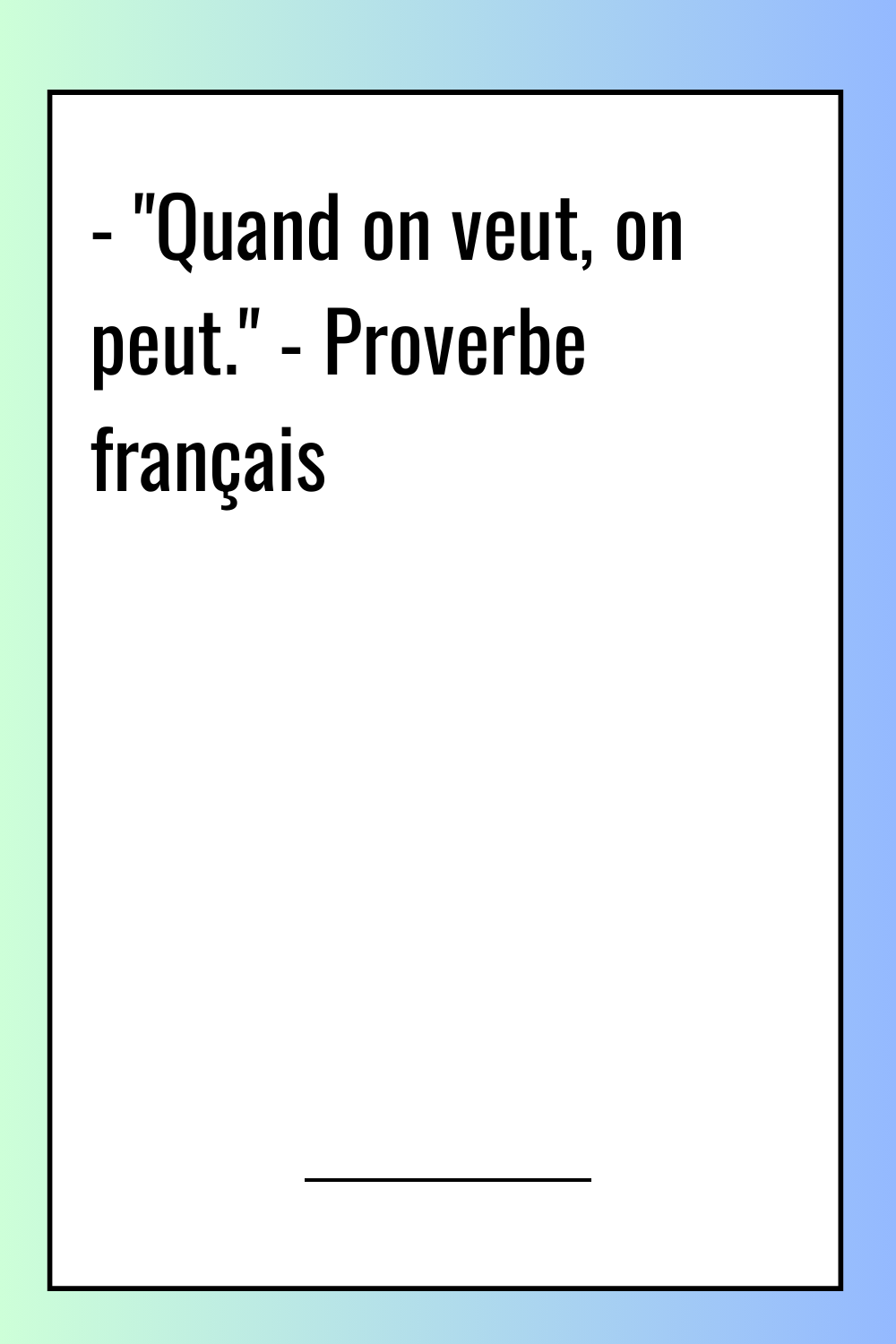 Image de citation