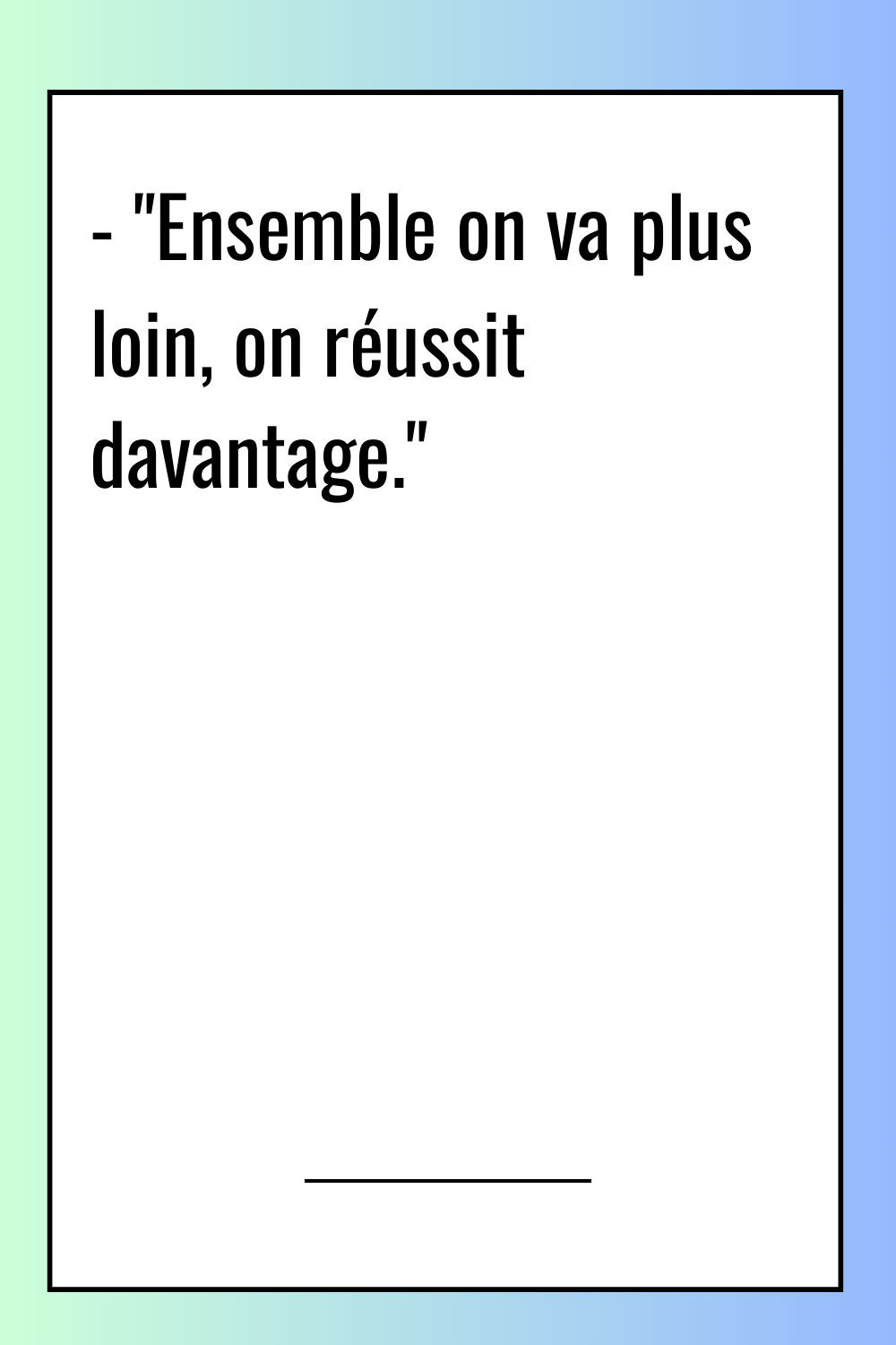 Image de citation