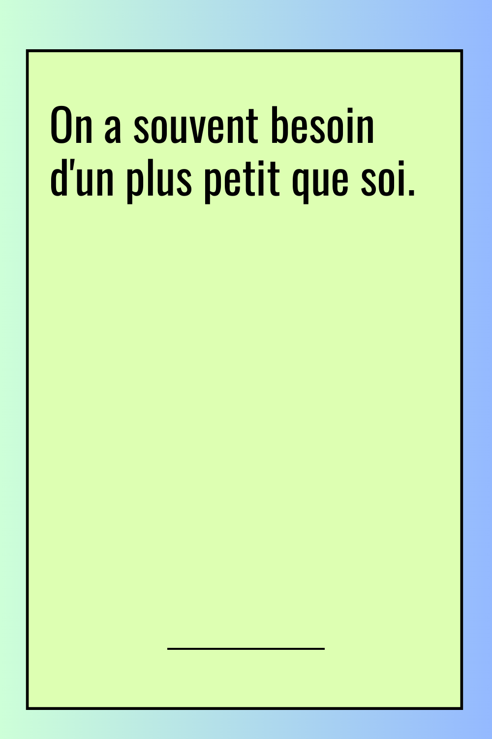 Image de citation