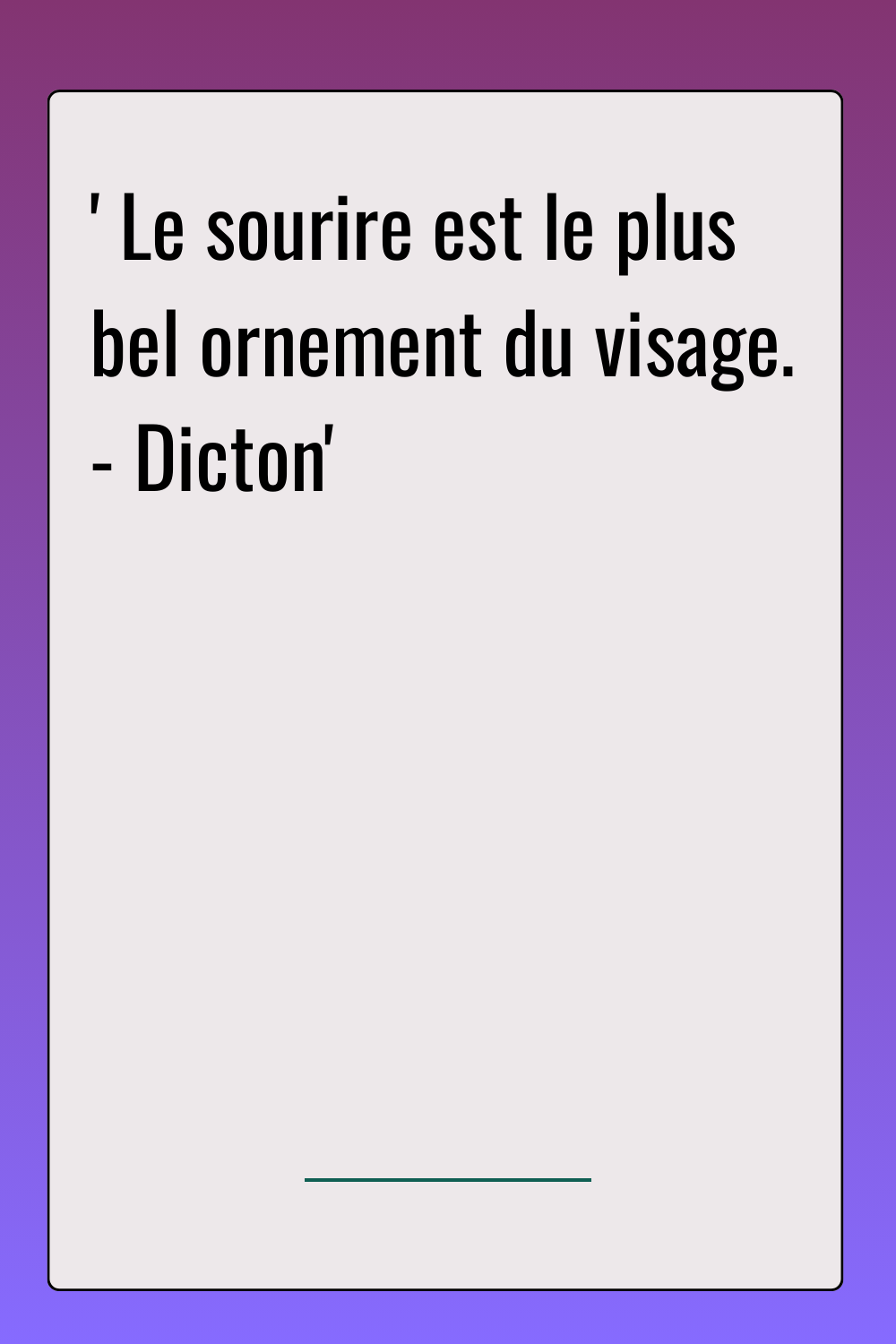 Image de citation